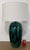 Modern Emerald Drip Glaze Ceramic Ceralene Table Lamp For Sale - Image 4 of 7
