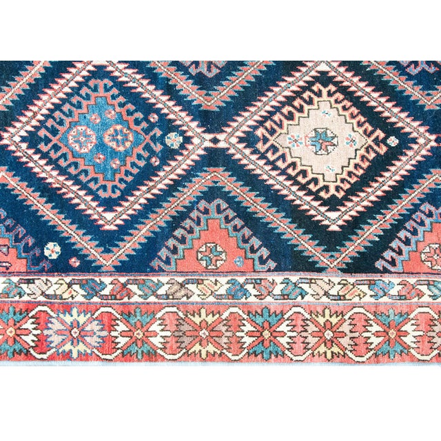 Early 20th Century Persian Bakhtiari Rug For Sale - Image 9 of 16