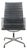 EA109 Chair in Black Leather by Charles Eames, 2000s For Sale