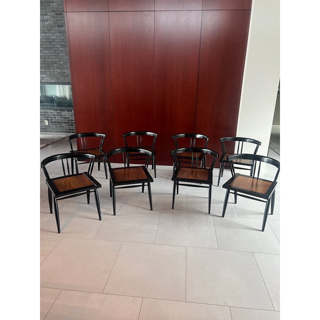 Gorgeous Nakashima inspired dining room chairs. Elevate any dining room!