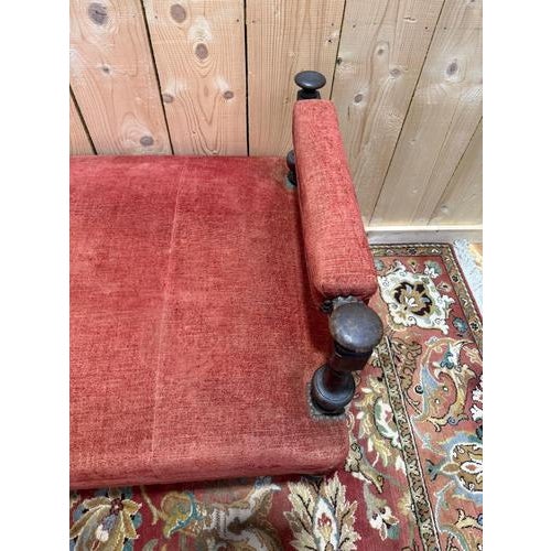 Large Napoleon III Bench For Sale - Image 4 of 8