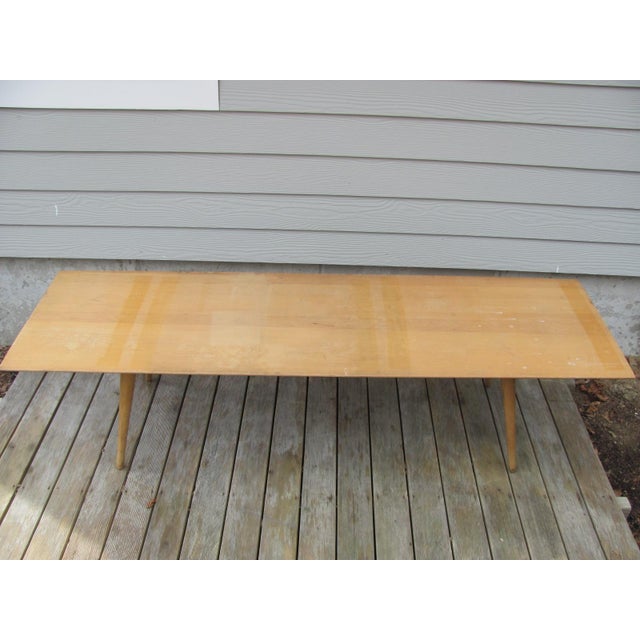 Paul McCobb Planner Group Coffee Table 1960s Era with Original Blonde