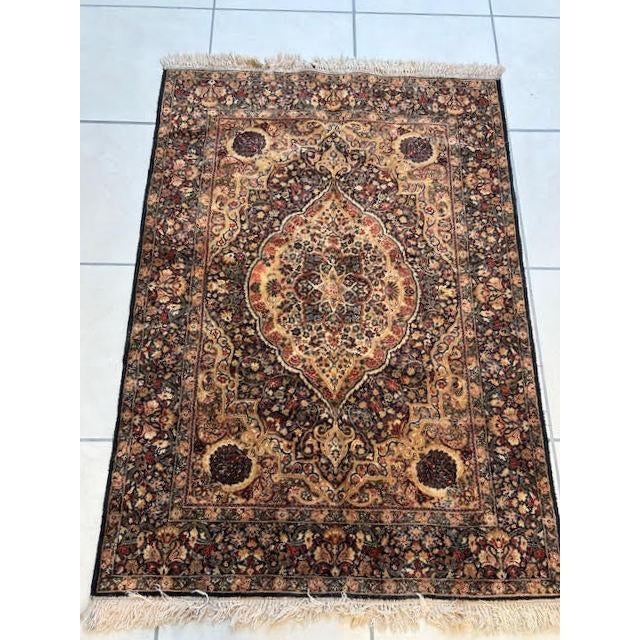Tabriz Style Rug , 4'2" X 6'3" For Sale - Image 4 of 10