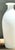 White Vintage Milk Glass Bottle For Sale - Image 8 of 12