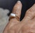 Vintage Artisan Hand Crafted Sterling Silver 14k Gold Modern Ring Sz 5.75 For Sale - Image 14 of 17
