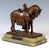 Viennese Bronze Parsifal with Horse on Onyx Base attributed to Carl Kauba, 1900s For Sale - Image 3 of 12
