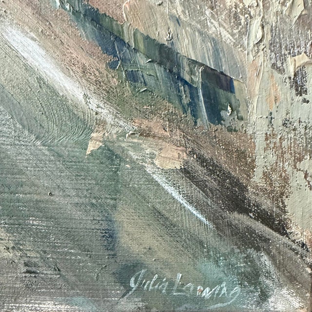 2010s Writing My Story, Original Oil Painting by Julia Lawing For Sale - Image 5 of 7
