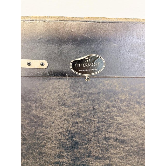 Brown Uttermost Vintage Large Octagonal Mirror Bold Wall Statement 55" Tall For Sale - Image 8 of 8