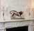 A dramatic large-scale Etruscan lion sculpture by Austin Productions, dated 1987 and made in the United States. Inspired...