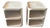 Model 4970 Bedside Tables by Anna Castelli Ferrieri for Kartell, Italy, Set of 2 For Sale