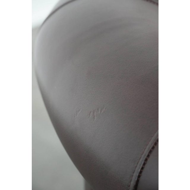 Club Chair in Cowhide Leather For Sale - Image 13 of 14