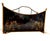 Black Pair of Vintage Italian Hand-Painted Chinoiserie Tole Accessories for Bergdorf Goodman For Sale - Image 8 of 11