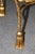Metal Pair of Glamorous Genuine Gold Leaf Iron Italian Rope and Tassle Stools Benches For Sale - Image 7 of 10