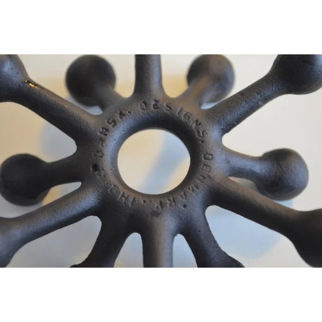 Cast Iron Candleholder by Jens H. Quistgaard for Dansk, 1960s For Sale - Image 3 of 5