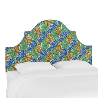 Halsted Headboard in Blue Citrine Loiret, Twin For Sale