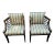 Pair of 1950s Art Deco Mid-Century Modern Style Chairs For Sale