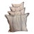 Brooks Brothers Navy & White Ticking Stripe Pillows – Set of 4 For Sale