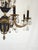 Antique 8 Arm 11 Light Epic Empire Birdcage Brass Cut Lead Crystal Chandelier For Sale - Image 11 of 12
