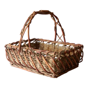 Vintage Large Wicker Basket
