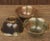 This is a striking set of four vintage cloisonné enamel bowls, crafted using the rare "eggshell" technique. Unlike...