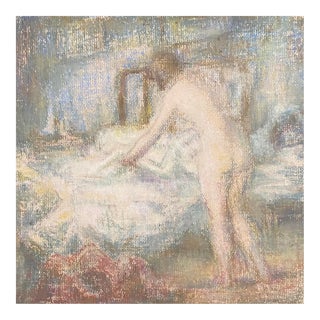 1930s Harold Hope Read Female Nude Pastel For Sale