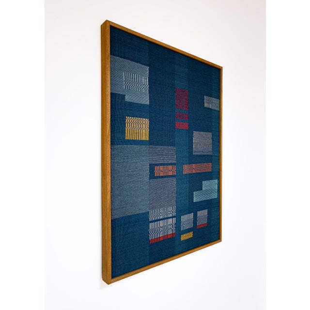 Spigolatura 93 Handwoven Wall Art by Susanna Costantini For Sale - Image 4 of 7