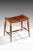 Stool in Mahogany and Leather by Josef Frank, 1950s For Sale - Image 3 of 6