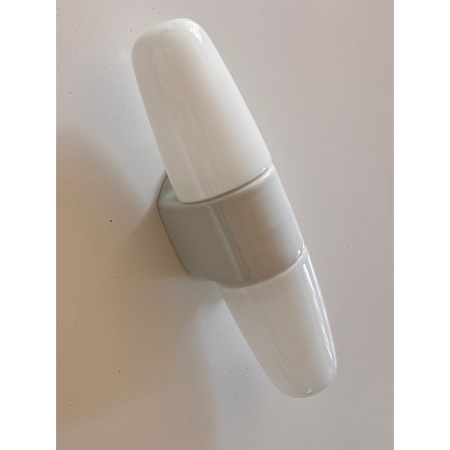 Mid-Century Modern Vintage Model 6068 Sconce in Ceramic by Wilhelm Wagenfeld for Lindner, 1958 For Sale - Image 3 of 17