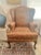 Sherrill Furniture 1970s Pair of Sherrill Furniture Wingback Chairs in Paisley Fabric For Sale - Image 4 of 12