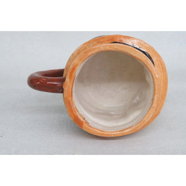 Porcelain Small Character Toby Mug Made in Occupied Japan 3961b For Sale - Image 12 of 12