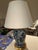 Chinese Style Blue and White Lamp For Sale - Image 4 of 6