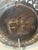 Vintage Egyptian Brass and Copper Metalworks Plate With Pharaoh and Queen For Sale In Atlanta - Image 6 of 11