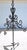 Monumental 13-Light Mexican Hand-Forged Wrought Iron Floor Candelabra – Spanish Colonial Hacienda Style, 65” Tall For Sale - Image 14 of 18