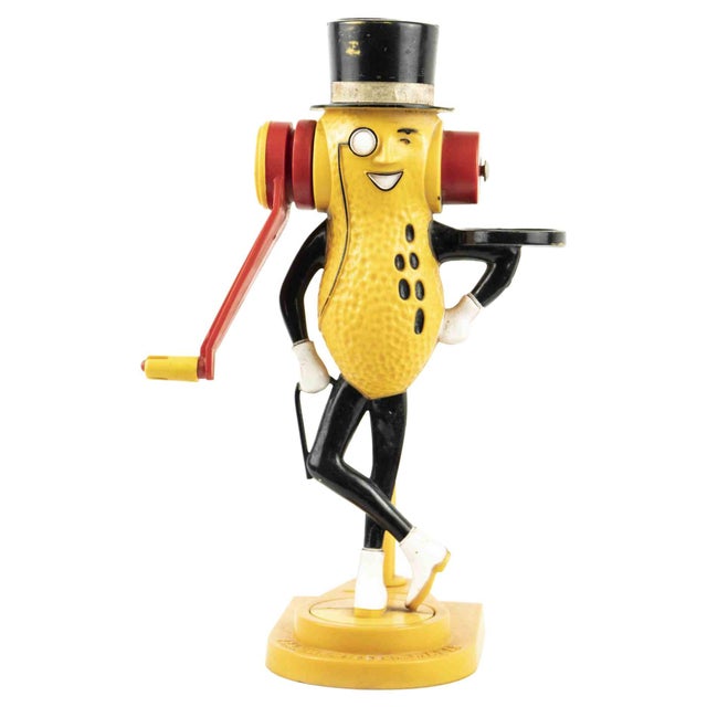 Yellow Mr Peanut, Vintage Peanut Butter Maker, USA, Mid-20th Century For Sale - Image 8 of 8