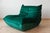 Togo Lounge Chair in Bottle Green Velvet by Michel Ducaroy for Ligne Roset For Sale - Image 6 of 16