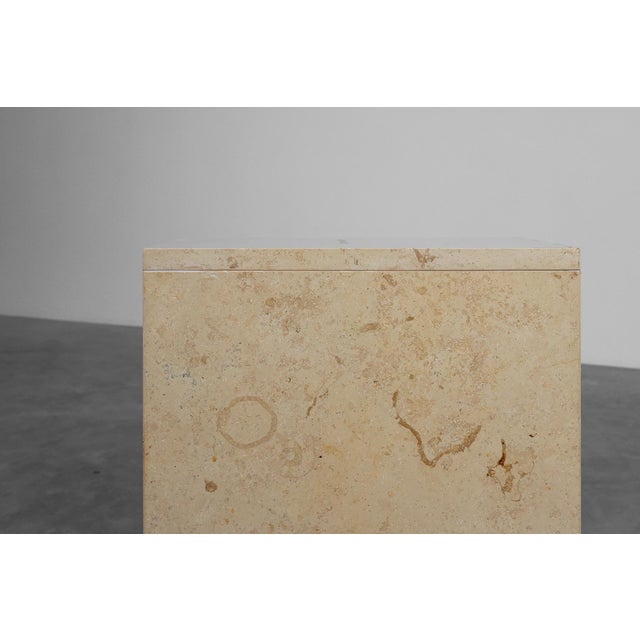 Stone Mid-Century Italian Travertine Console, 1980s For Sale - Image 7 of 12