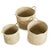 These all natural baskets are handwoven by skilled artisans using sustainable materials. Perfect for creating that...