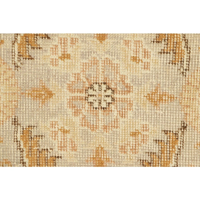 Vintage Turkish Runner in Blue, With Herati Floral Patterns, From Rug & Kilim For Sale In New York - Image 6 of 7