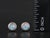 Contemporary Vintage 14k Opal Doublet Stud Earrings, Pair For Sale - Image 3 of 5