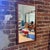 Wood Rectangular Danish Teak Mirror, 1960s For Sale - Image 7 of 7