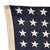 This vintage American flag is made from a cotton cloth with fully sewn stars and stripes. Please note staining and other...
