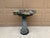 Vintage Grotto Style Cast Concrete Shell Birdbath For Sale - Image 12 of 12