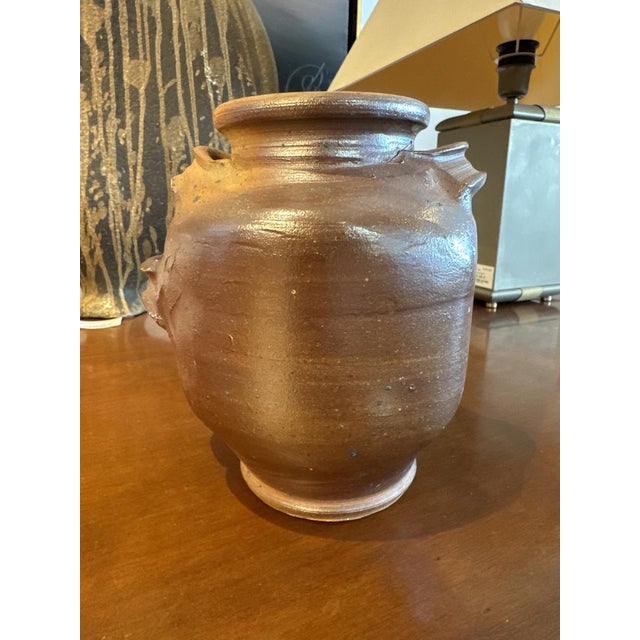 Ceramic La Borne Vase in Stoneware by Pierre Digan, 1970s For Sale - Image 7 of 11