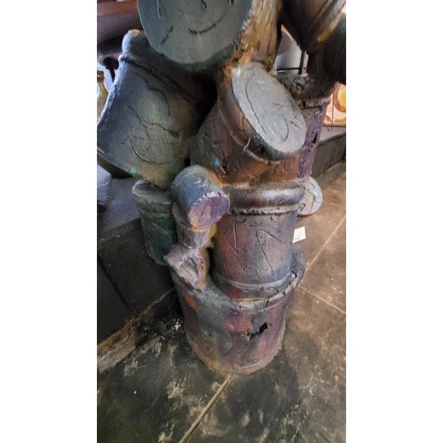 Stan Bitters Tall Abstract Environmental Ceramic Sculpture, 1970s For Sale - Image 10 of 13