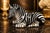 Vintage Tilso Japan Ceramic Reclining Zebra Sculpture | Mid-Century Modern Hollywood Regency Decor For Sale - Image 6 of 7