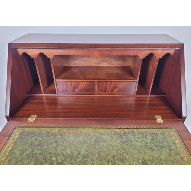 1950s Vintage Writing Desk Bureau, 1950s For Sale - Image 5 of 18