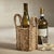 Boho Chic Teramo Seagrass Wine Caddy, Set of 4 For Sale - Image 3 of 4