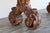 Vintage 1980s Custom French Style Solid Cedar Dining Table With Ornately Carved Pedestal Bases For Sale - Image 9 of 18