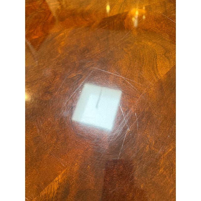 Henredon Neoclassical Mahogany Extension Dining Table For Sale - Image 12 of 18