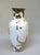 1970s White Gold Porcelain Serenade Floor Vase from Ak Emperor, W. Germany, 1970s For Sale - Image 5 of 18